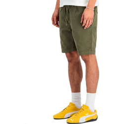 Alpha Industries Ανδρική Βερμούδα Υφασμάτινη Χακί 156262-142