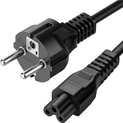 Manhattan 05-NC/B-010 Καλώδιο Τροφοδοσίας Schuko to IEC C5 1m