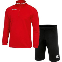 Errea Sport Mansel & Core Ανδρικό Σετ Φόρμας Κόκκινο Μαύρο FG0K0Z00020