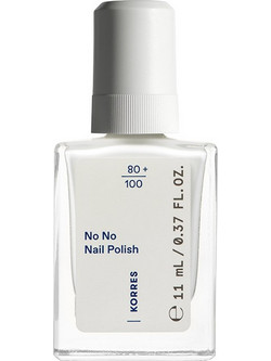 Korres No No 01 Pure White Gloss Βερνίκι Νυχιών 11ml