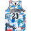 Jordan 23 All Over Print Παιδικό T-Shirt Αμάνικο Μπλε Γαλάζιο 95C655-BB6