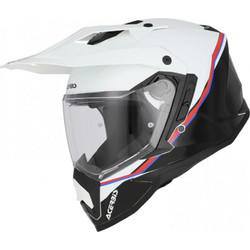Acerbis Assault White Black Κράνος Μηχανής On / Off 1650gr