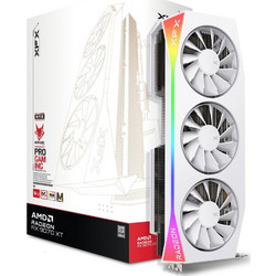 XFX Radeon RX 9070 XT 16GB GDDR6 Mercury Magnetic Air White OC Κάρτα Γραφικών