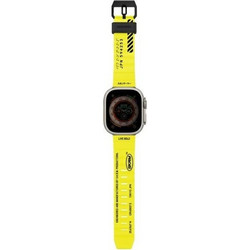 SKINARMA Shokku Λουράκι Σιλικόνης Electric Yellow (Apple Watch 42 / 44 / 45 / 49mm)