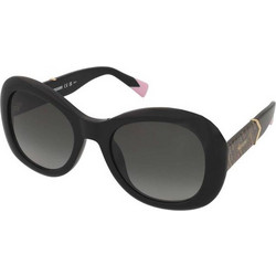 Missoni MIS0215GS 807/9O Γυναικεία Γυαλιά Ηλίου Μάσκα Κοκάλινα Μαύρα με Μαύρο Φακό