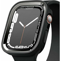 Elago Duo Πλαστική Θήκη για Apple Watch 4 / 5 / 6 / 7 / 8 / 9 / SE 40 / 41mm Μαύρη Ανθρακί