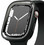 Elago Duo Πλαστική Θήκη για Apple Watch 4 / 5 / 6 / 7 / 8 / 9 / SE 40 / 41mm Μαύρη Ανθρακί