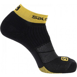 Salomon X Ultra Γυναικείες Κάλτσες Κοντές Μαύρες Κίτρινες C18183