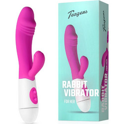 Teazers Rabbit Vibrator for Her Δονητής Rabbit Ροζ