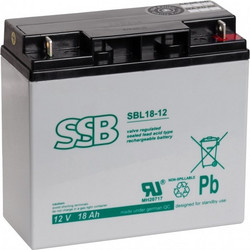SSB SBL18-12 Μπαταρία VRLA-AGM 12V 18Ah