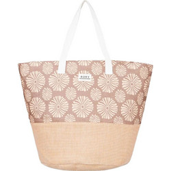 Roxy Waikiki Life Υφασμάτινη Τσάντα Θαλάσσης Ώμου Σομόν 37x53cm ERJBT03402