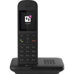 Telekom Sinus A12 Ασύρματο Τηλέφωνο με Ανοιχτή Ακρόαση Μαύρο
