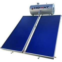 Howat Ηλιακός Θερμοσίφωνας 300lt 4.8m² Inox Τριπλής Ενέργειας