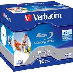Verbatim 43736 Εγγράψιμα BD-R 6x Dual Layer Printable 50GB 10τμχ