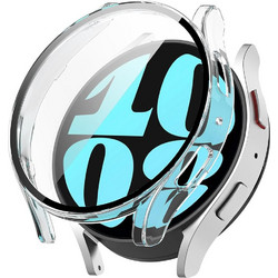 Techsuit Defense360 Pro Πλαστική Θήκη Tempered Glass για Samsung Galaxy Watch 6 40mm Διαφανής