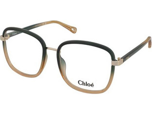 Chloe CH0034O 010 Γυναικείος Σκελετός Γυαλιών Οράσεως Μεταλλικός Χρυσός Μαύρος