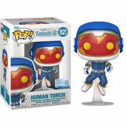 Funko Pop! Fantastic Four 1521 Human Torch Special Edition