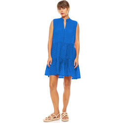 Pink Label Mini Καλοκαιρινό Καθημερινό Φόρεμα Royal Blue BN-301-672072