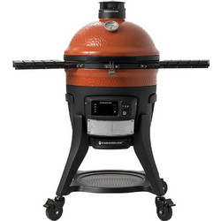 Kamado Joe Konnected Κεραμική Ψησταριά Κάρβουνου Καπνιστήριο με Καπάκι και Ρόδες KJ15041523