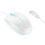 Hoco GM37 Ενσύρματο Gaming Ποντίκι RGB 2400 DPI White
