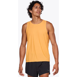Hoka Airolite Run Tank Ανδρικό Αθλητικό T-Shirt Πορτοκαλί 1151070-VRST