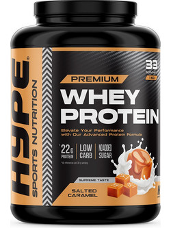 Hype Premium Whey Salted Caramel Πρωτεΐνη Ορού Γάλακτος 1kg