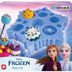 AS Company Disney Frozen Πάρτυ Σετ Πλαστελίνη με Βαζάκια