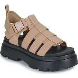 UGG Cora Καλοκαιρινές Γυναικείες Πλατφόρμες Χαμηλές Nude 1152698-SAN