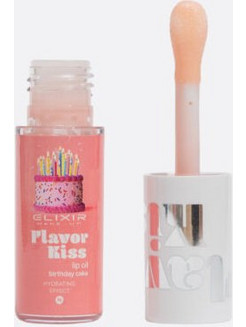 Elixir Flavor Kiss Birthday Cake Lip Oil με Χρώμα