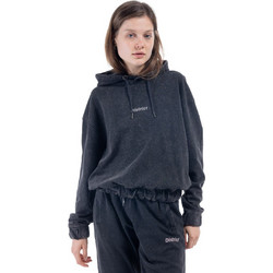 District75 Γυναικείο Φούτερ με Κουκούλα Ανθρακί 223WHO-853-071