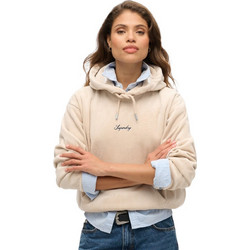 Superdry Γυναικείο Αθλητικό Φούτερ με Κουκούλα Nude W2012168A-7SJ