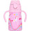 Estia Bubble Bottle Save the Aegean Rainbow Dreams Παιδικό Παγούρι Θερμός Ανοξείδωτο με Καλαμάκι Ροζ 300ml