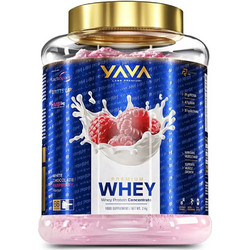 Yava Labs Premium Whey White Chocolate Raspberry Πρωτεΐνη Ορού Γάλακτος 2kg