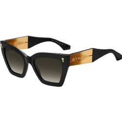 Etro 0090S 807HA Γυναικεία Γυαλιά Ηλίου Πεταλούδα Κοκάλινα Μαύρα με Μαύρο Φακό