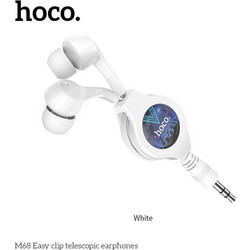 Hoco M68 Handsfree Earbud 3.5mm White
