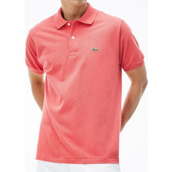 Lacoste Ανδρική Μπλούζα Polo Κοντομάνικη Κοραλί 3L126400-5NN