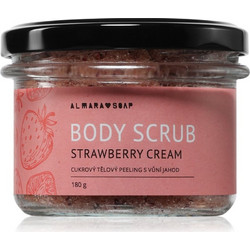 Almara Soap Strawberry Cream Scrub Σώματος 180gr