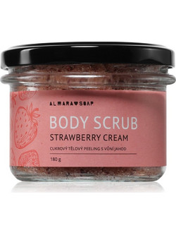 Almara Soap Strawberry Cream Scrub Σώματος 180gr