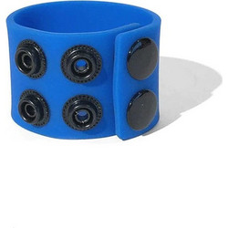 Boneyard Ball Strap Ρυθμιζόμενα Δαχτυλίδι Όρχεων Σιλικόνης Μπλε