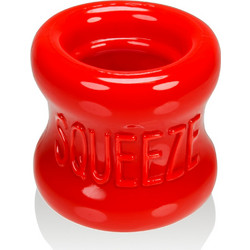 Oxballs Squeeze Hourglass Ball Stretcher Ελαστικό Δαχτυλίδι Όρχεων Κόκκινο