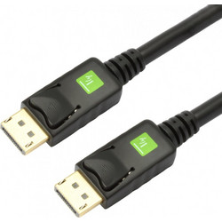 Techly Καλώδιο DisplayPort 1.2 to DisplayPort Male 7.5m Black DSP-A-075