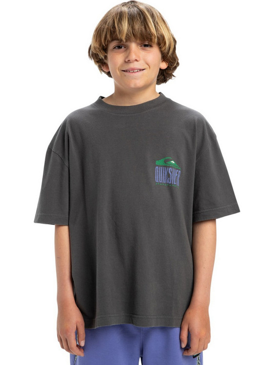 Quiksilver Παιδικό T-Shirt Κοντομάνικο Ανθρακί EQBZT04828-KRP0