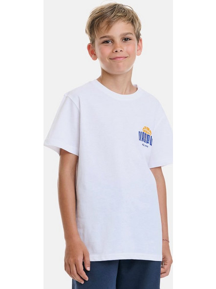 Firefly Παιδικό T-Shirt Κοντομάνικο Λευκό FBT25202-0001