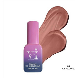 Mixcoco Beauty VI 04 Ice Jelly Ημιμόνιμο Βερνίκι Νυχιών 15ml
