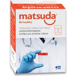 Matsuda Be Healthy Αποστειρωμένος Ουροσυλλέκτης 120ml