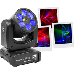 BoomTone DJ MOVINGBEE FX-LZR Φωτορυθμικό Laser LED DMX με Ρομποτική Κεφαλή RGBW