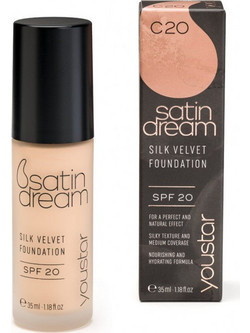 Youstar Satin Dream C20 Liquid Foundation 35ml