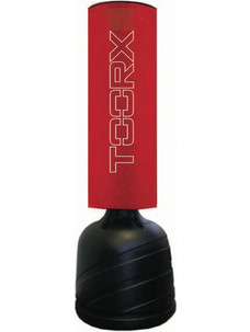 Toorx BOT-043 Σάκος Μποξ Ανδρείκελο Δαπέδου 100cm Κόκκινος Μαύρος