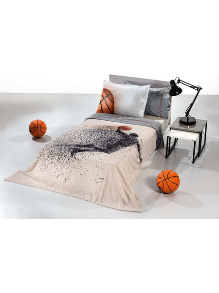 Saint Clair Double-Pivot Παιδική Κουβέρτα Fleece 160x220 Μπεζ
