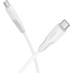 Borofone BX119 USB-C to USB-C 60W 1m White 6941991122026